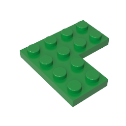Plate 4 x 4 Corner