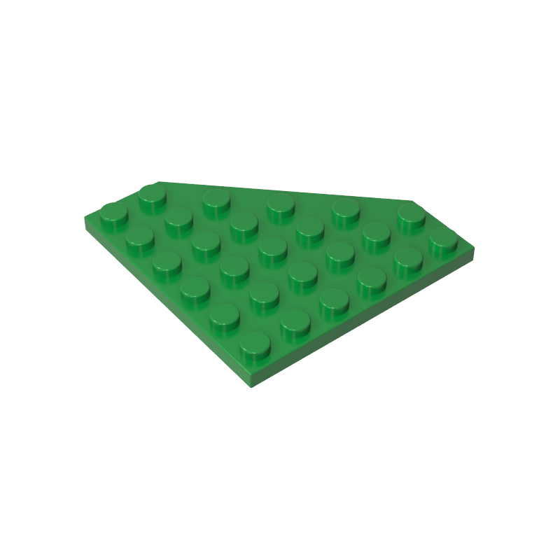 Wedge Plate 6 x 6 Cut Corner