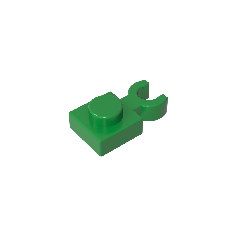 Plate Special 1 x 1 with Clip Vertical [Thick U Clip]