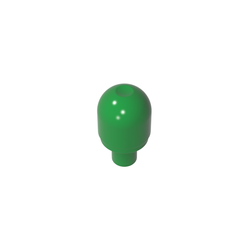 Light Cover 1 x 1 Round with Internal Bar / Bionicle Barraki Eye