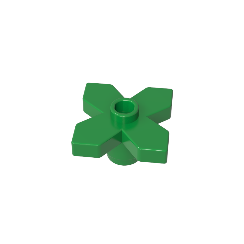 Plant, Flower 2 x 2 Leaves - Angular
