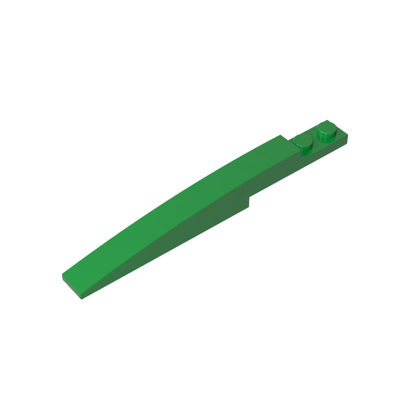 Brick Curved 10 x 1 [Asymmetric Inside Ridges]