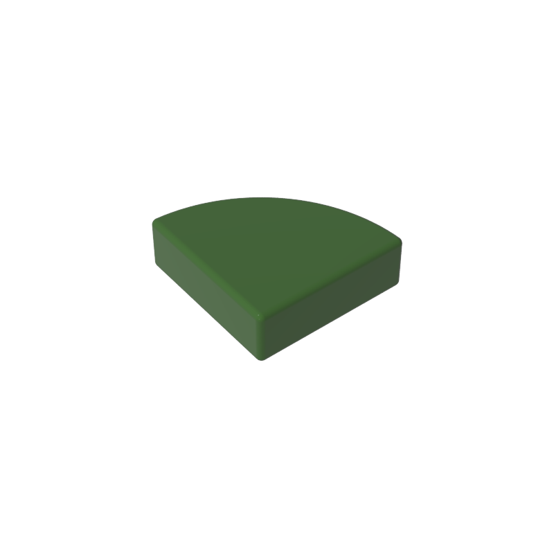 Tile Round 1 x 1 Quarter