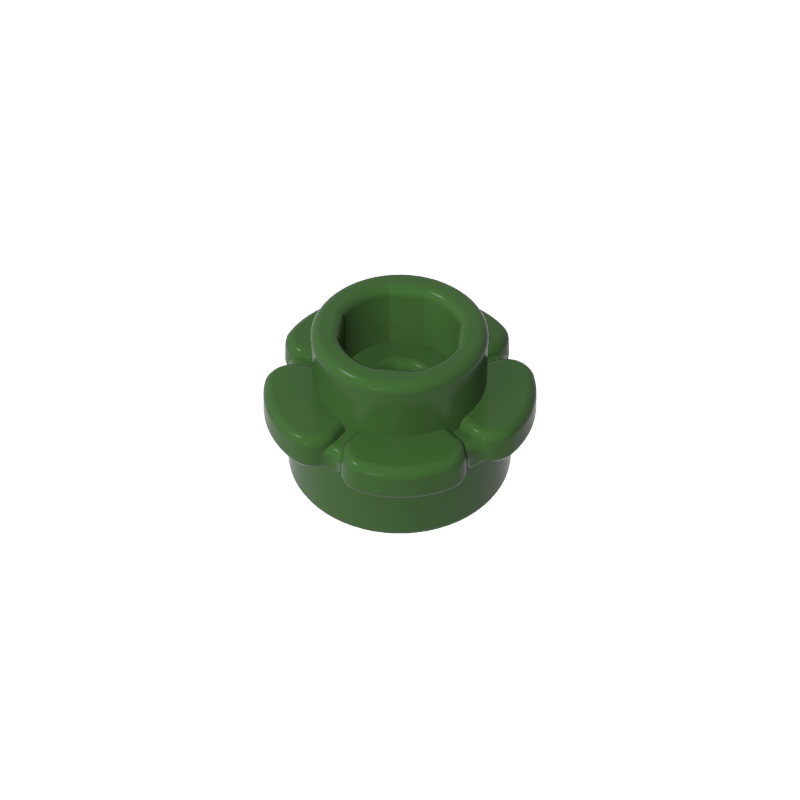 Plant, Flower, Plate Round 1 x 1 with 5 Petals