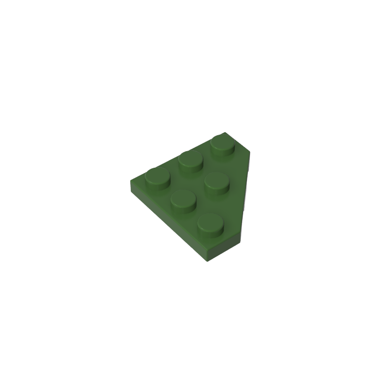 Wedge Plate 3 x 3 Cut Corner