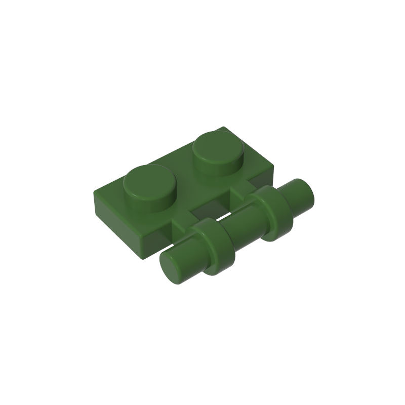 Plate Special 1 x 2 Side Handle [Free Ends]
