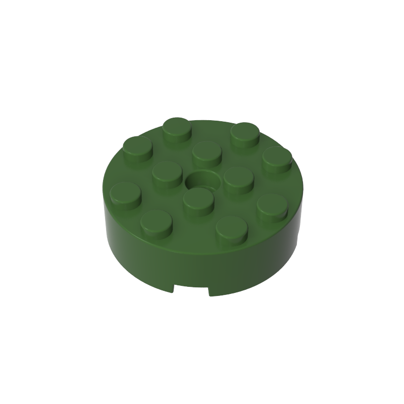 Brick Round 4 x 4 [Centre Hole]