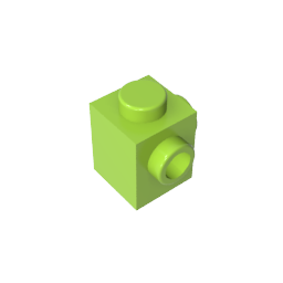 Brick Special 1 x 1 with Studs on 2 Adjacent Sides