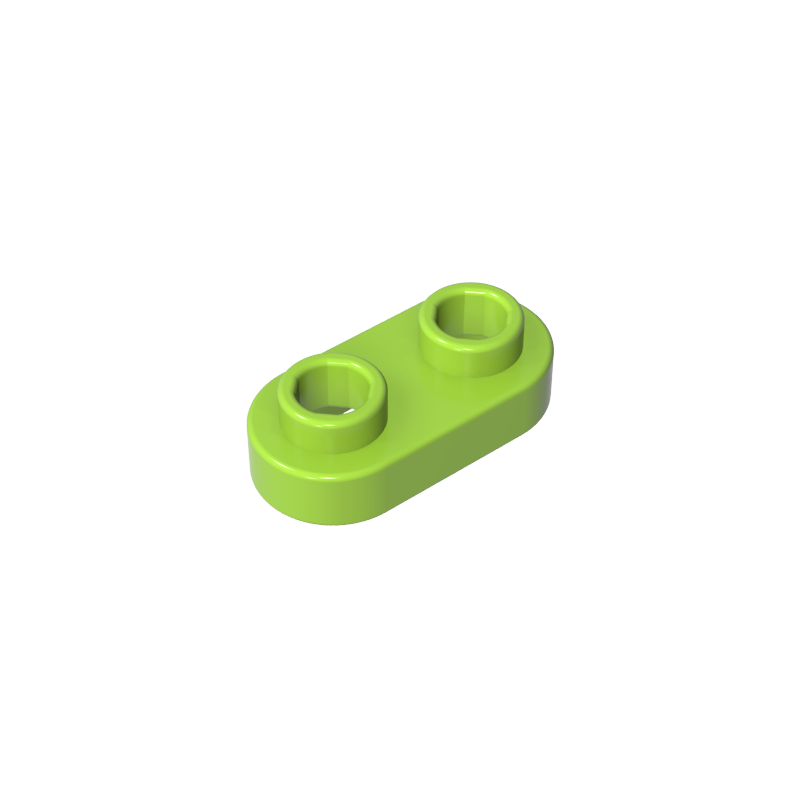 Plate Special 1 x 2 Rounded with 2 Open Studs