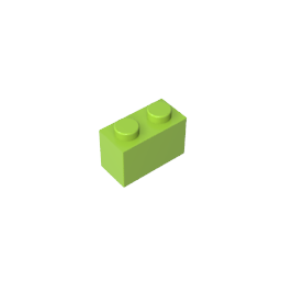 Brick 1 x 2 without Bottom Tube