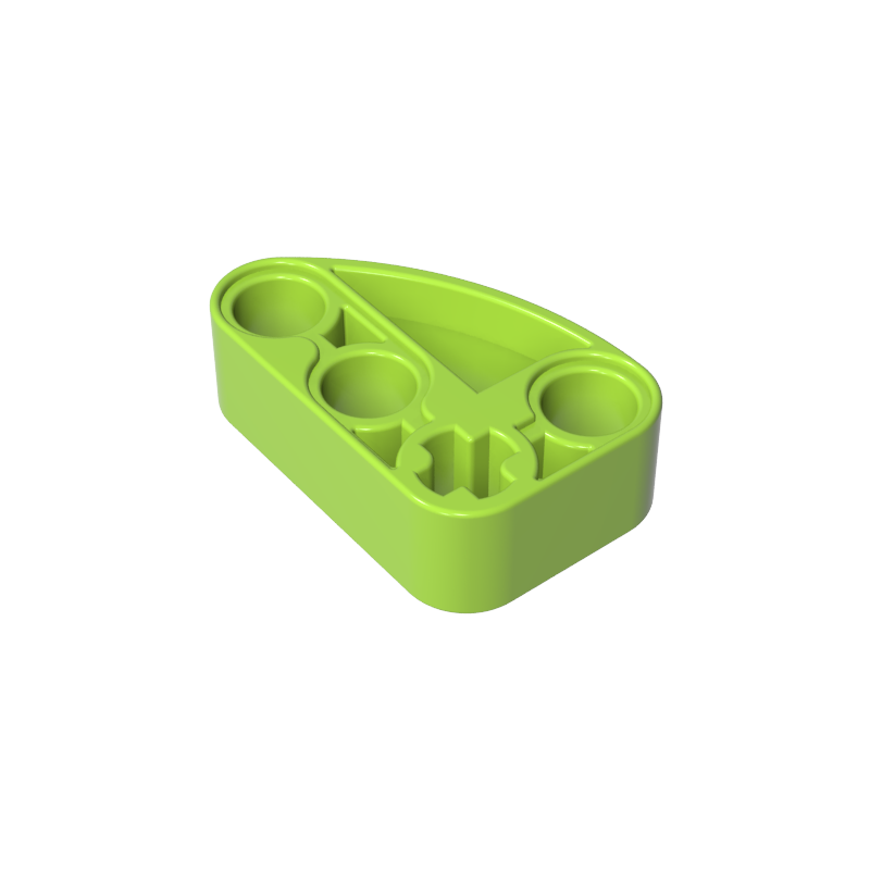 Technic Beam 2 x 3 L-Shape with Quarter Ellipse Thick