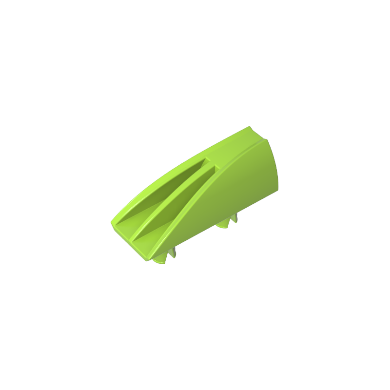Fairing 1 x 4 Side Flaring Intake with Two Pins