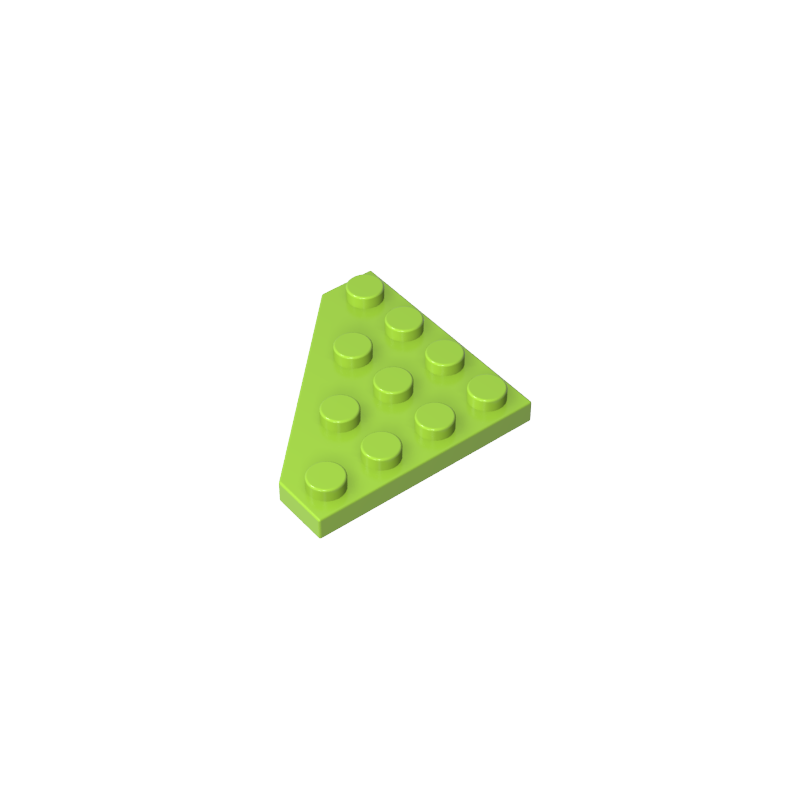 Wedge Plate 4 x 4 Cut Corner