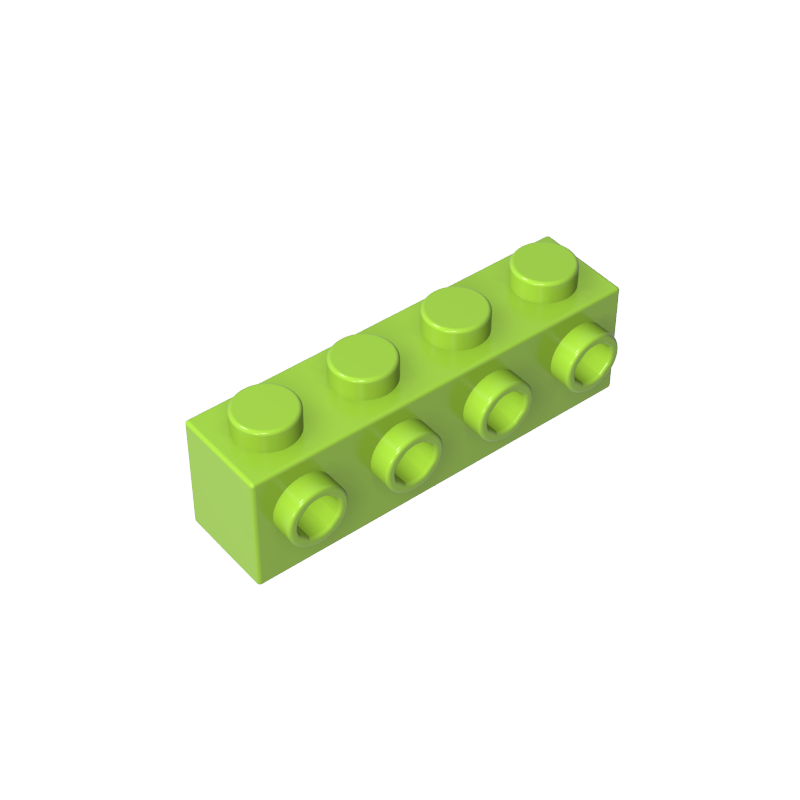 Brick Special 1 x 4 with 4 Studs on One Side