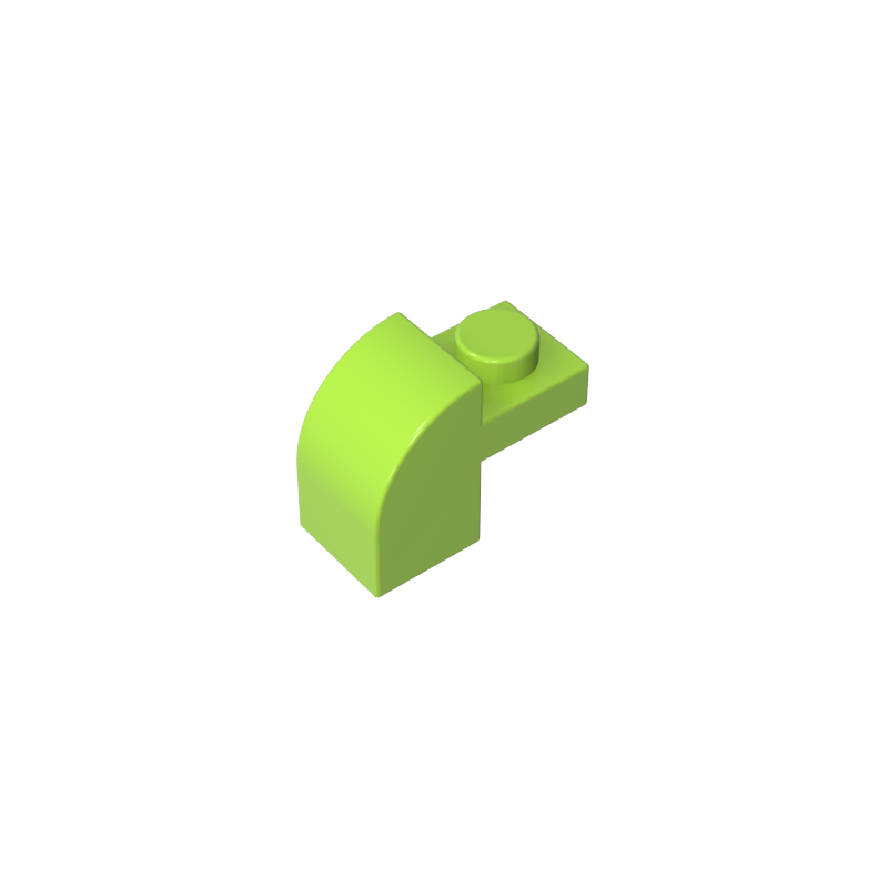 Brick Curved 1 x 2 x 1 1/3 with Curved Top