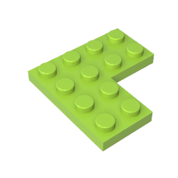 Plate 4 x 4 Corner