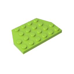 Wedge Plate 4 x 6 Cut Corners