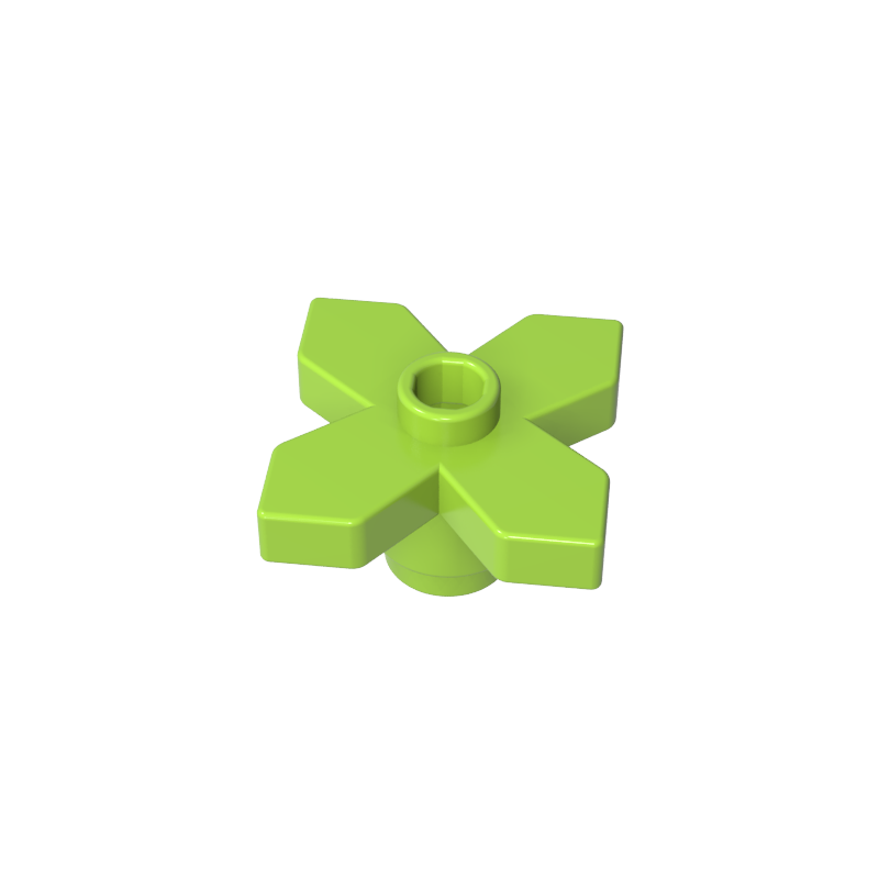 Plant, Flower 2 x 2 Leaves - Angular