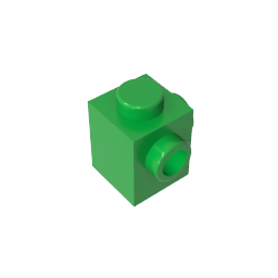 Brick Special 1 x 1 with Studs on 2 Adjacent Sides