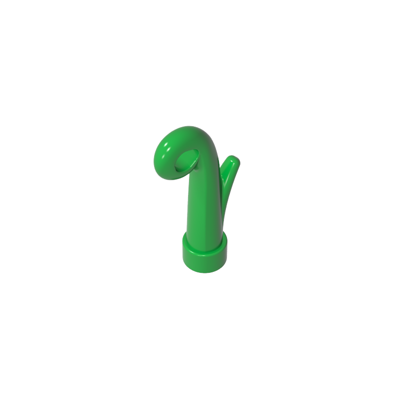 Plant, Grass Stem with Bar Hole [3.2mm]
