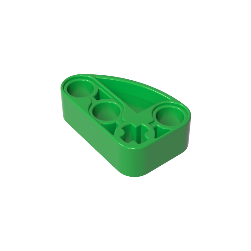 Technic Beam 2 x 3 L-Shape with Quarter Ellipse Thick
