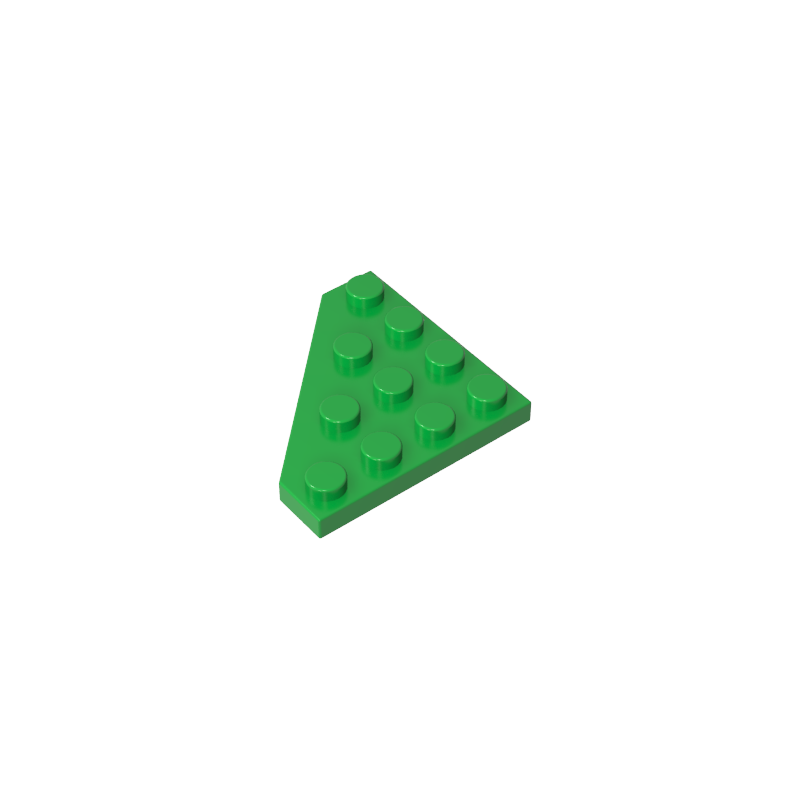 Wedge Plate 4 x 4 Cut Corner