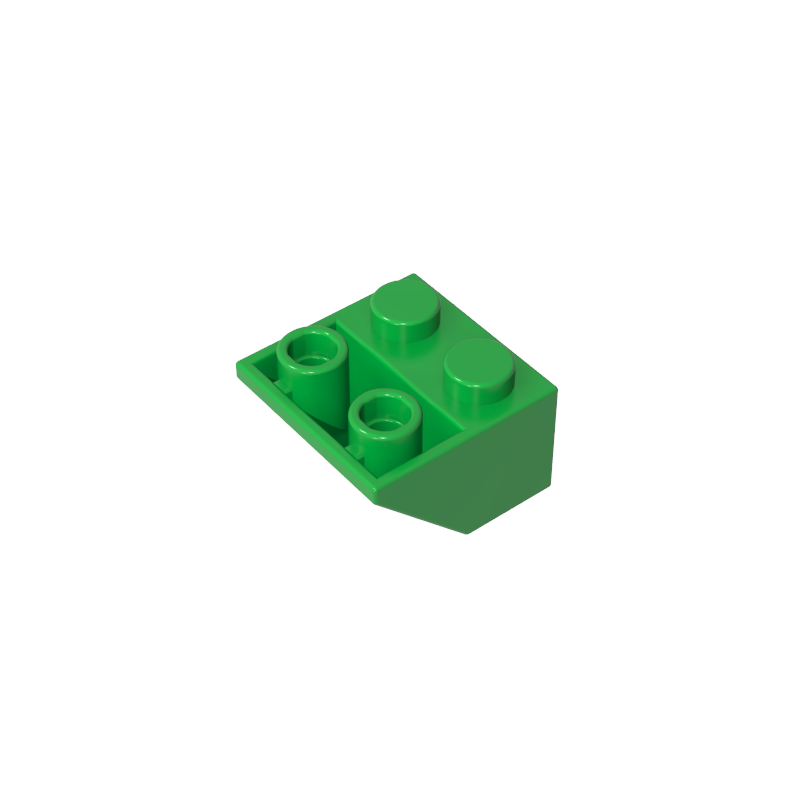 Slope Inverted 45° 2 x 2 [Ovoid Bottom Pin, Bar-sized Stud Holes]