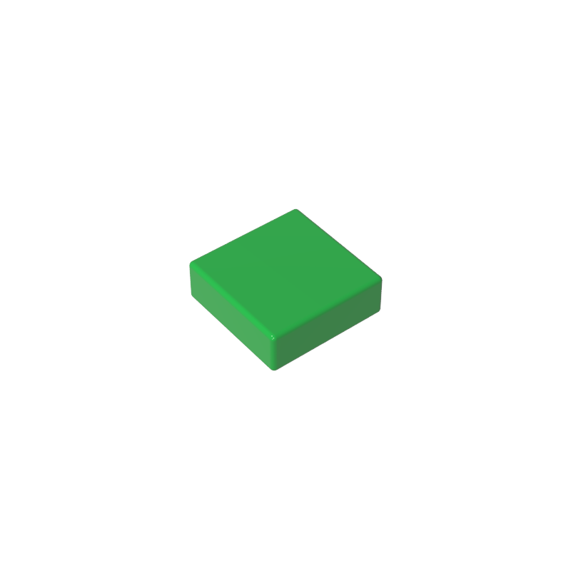 Tile 1 x 1 with Groove