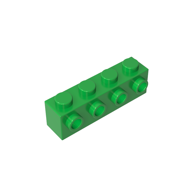 Brick Special 1 x 4 with 4 Studs on One Side