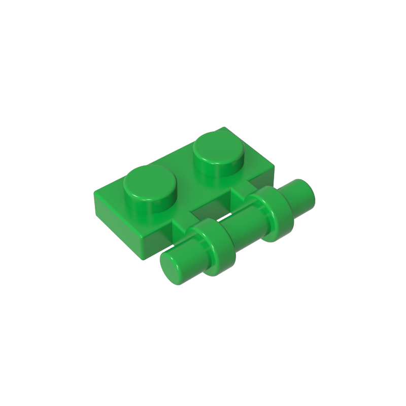 Plate Special 1 x 2 Side Handle [Free Ends]