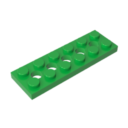 Technic Plate 2 x 6 [5 Holes]