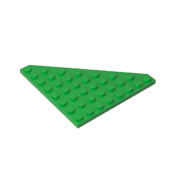 Wedge Plate 8 x 8 Cut Corner