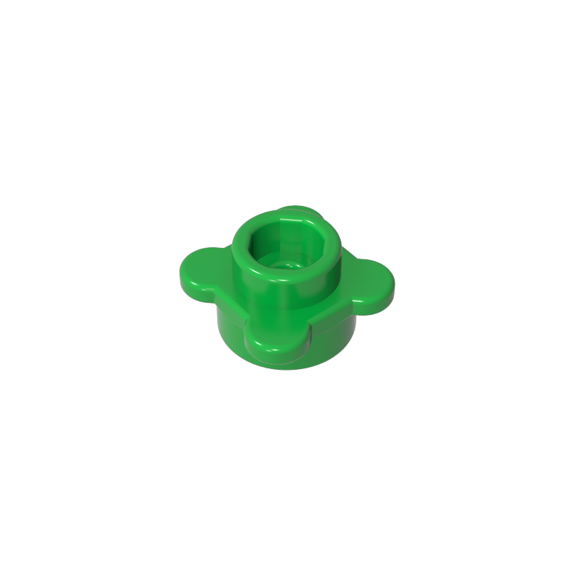 Plant, Flower, Plate Round 1 x 1 with 4 Petals