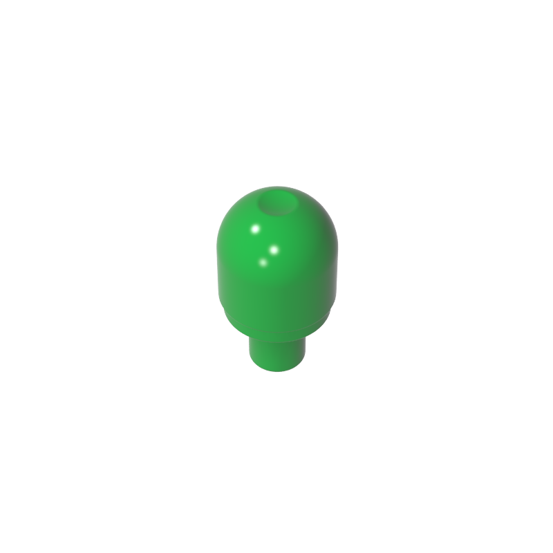 Light Cover 1 x 1 Round with Internal Bar / Bionicle Barraki Eye