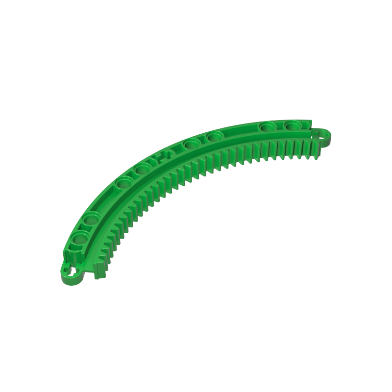Technic Gear Rack 1/4 Circle 11 x 11, 35 Teeth - Color ID 43