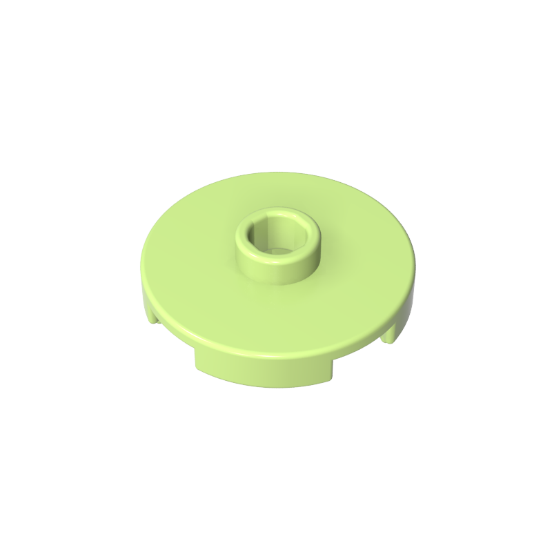 Plate Special Round 2 x 2 with Center Stud (Jumper Plate)