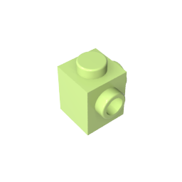 Brick Special 1 x 1 with Studs on 2 Adjacent Sides