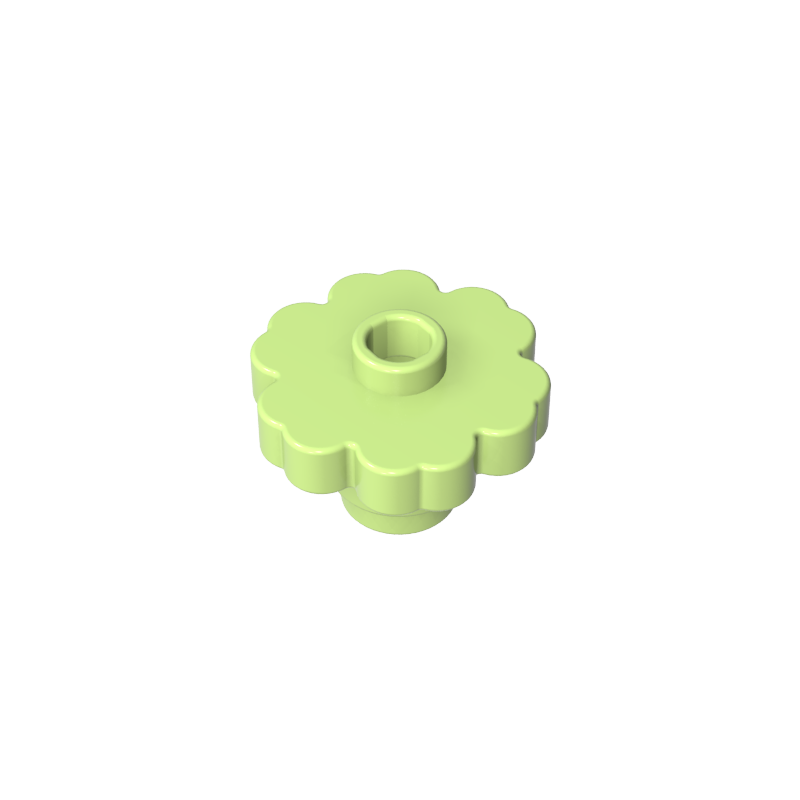 Plant, Flower 2 x 2 - Round [Open Stud]