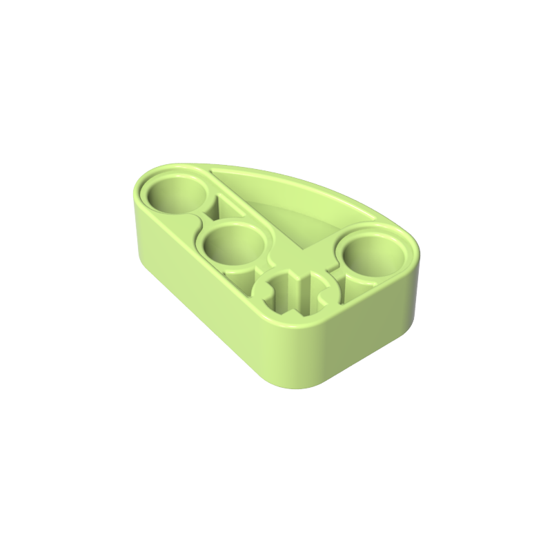 Technic Beam 2 x 3 L-Shape with Quarter Ellipse Thick