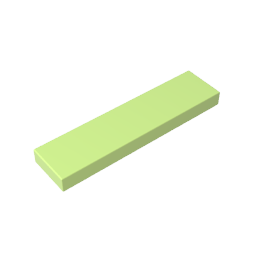 Tile 1 x 4 with Groove