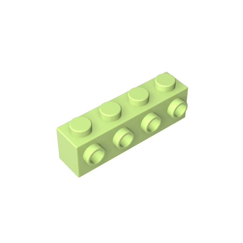 Brick Special 1 x 4 with 4 Studs on One Side
