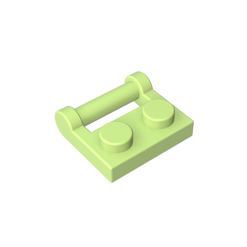 Plate Special 1 x 2 [Side Handle Closed Ends]