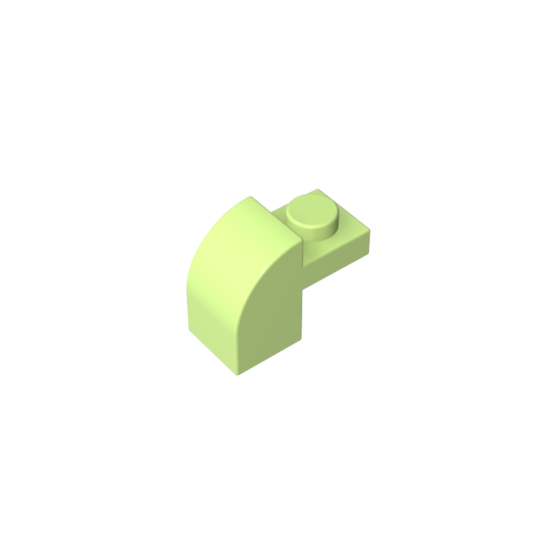 Brick Curved 1 x 2 x 1 1/3 with Curved Top