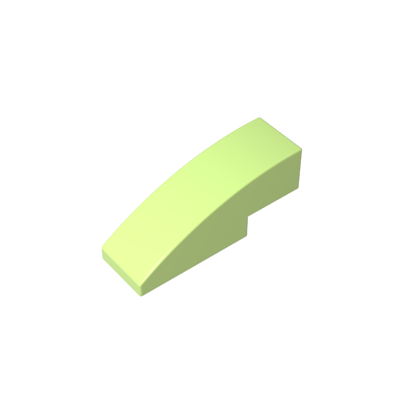 Slope Curved 3 x 1 No Studs