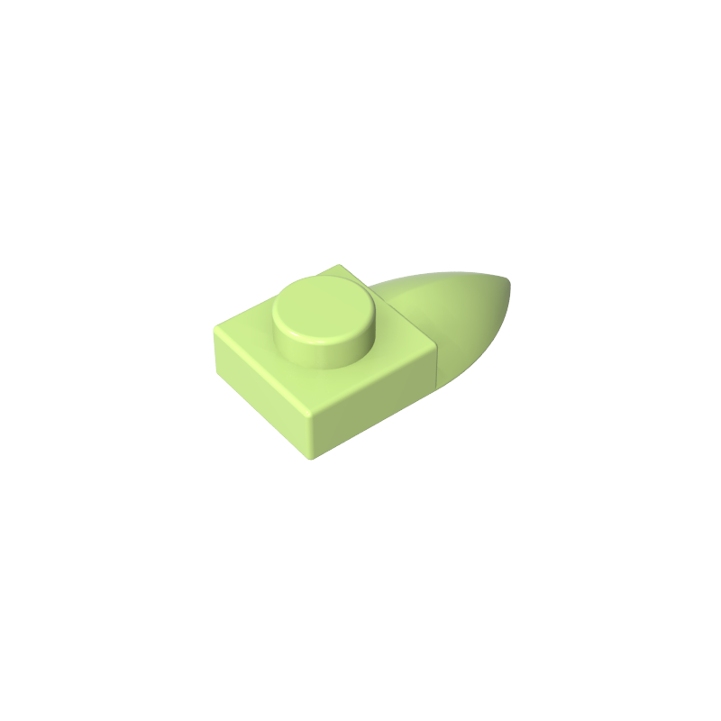 Plate Special 1 x 1 with Tooth