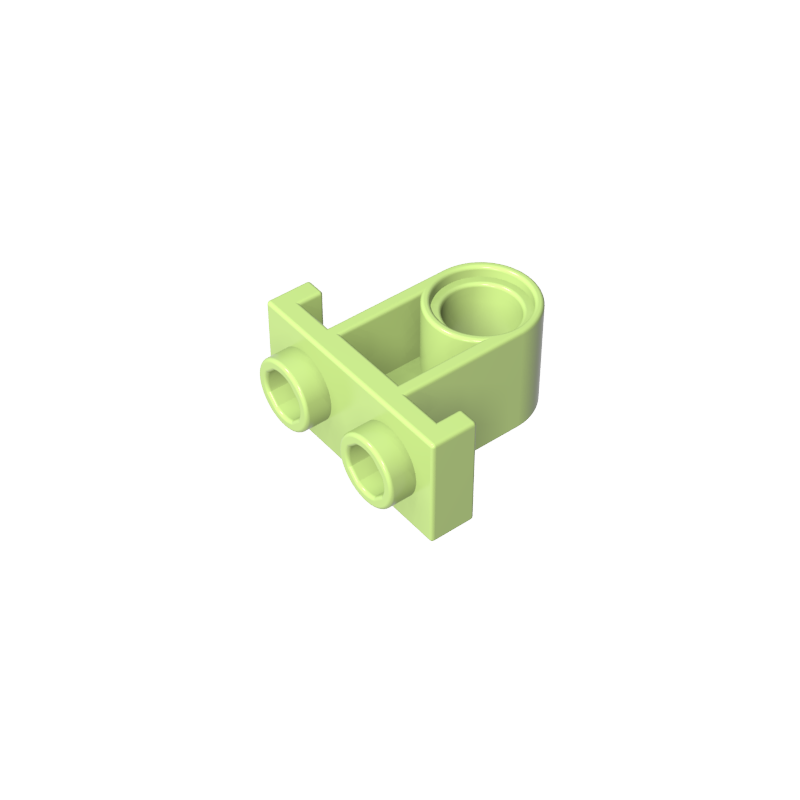 Technic Pin Connector Plate with One Hole (Single on Bottom)