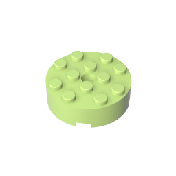 Brick Round 4 x 4 [Centre Hole]