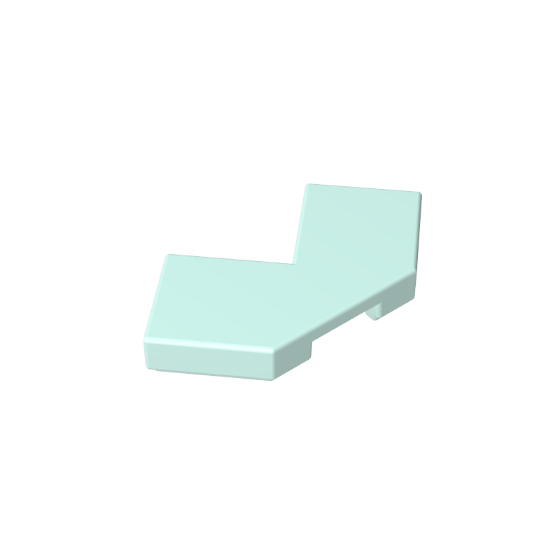Tile Special 2 x 2 Corner with Cut Corner - Facet