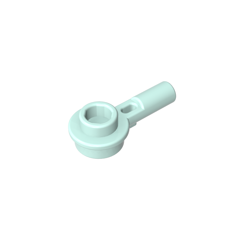 Plate Round 1 x 1 with Hollow Stud and Horizontal Bar 1L