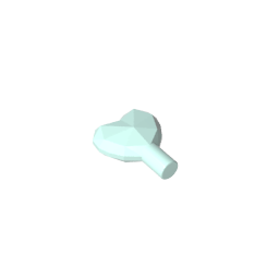 Rock - Heart Jewel with Shaft